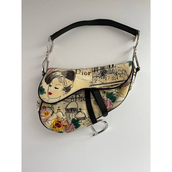 Vintage Dior Paris 50’s saddle bag - Picture 13 of 13